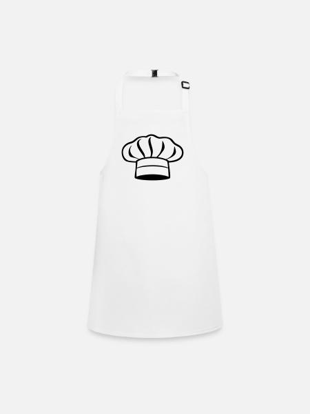 Chef de cuisine - Children's Apron - white - Front