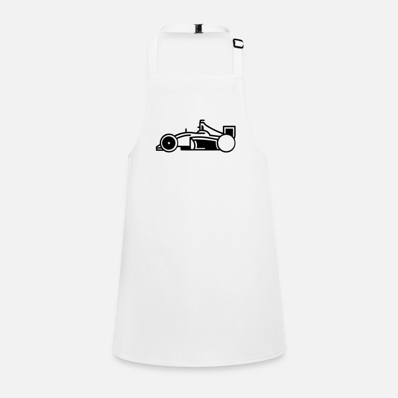 F1-Rennwagen Schürze für Kinder