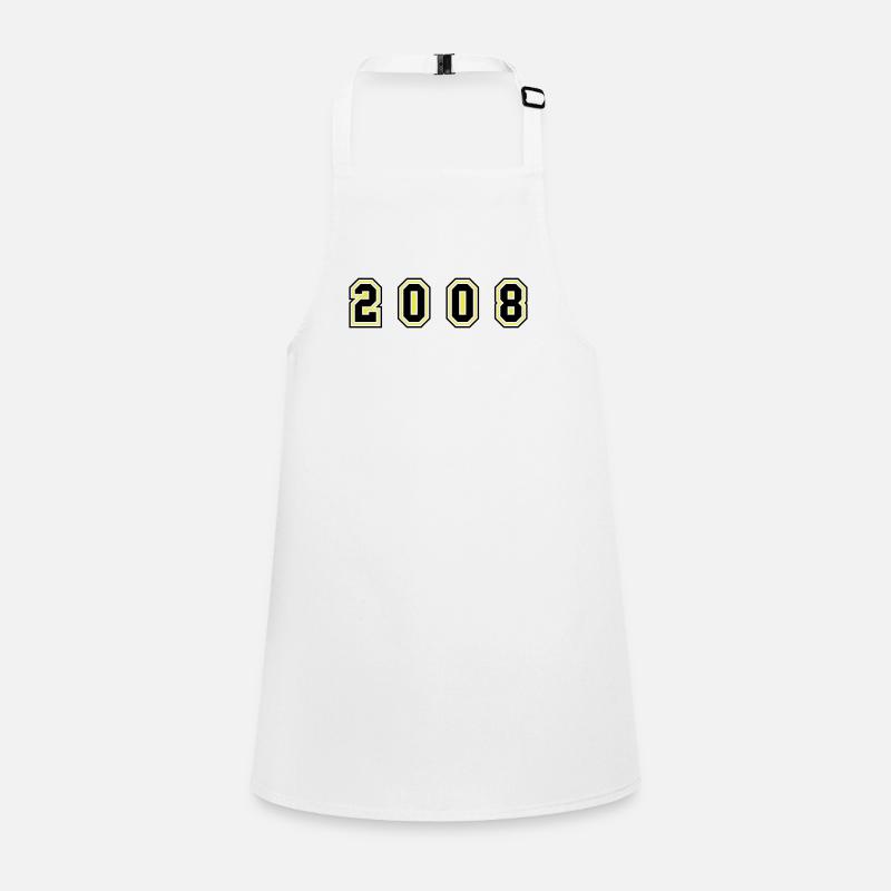 2008 Year Number Children's Apron