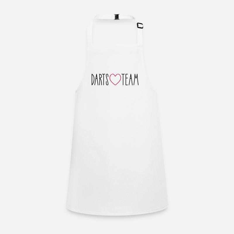 Darts Team Heart Children's Apron