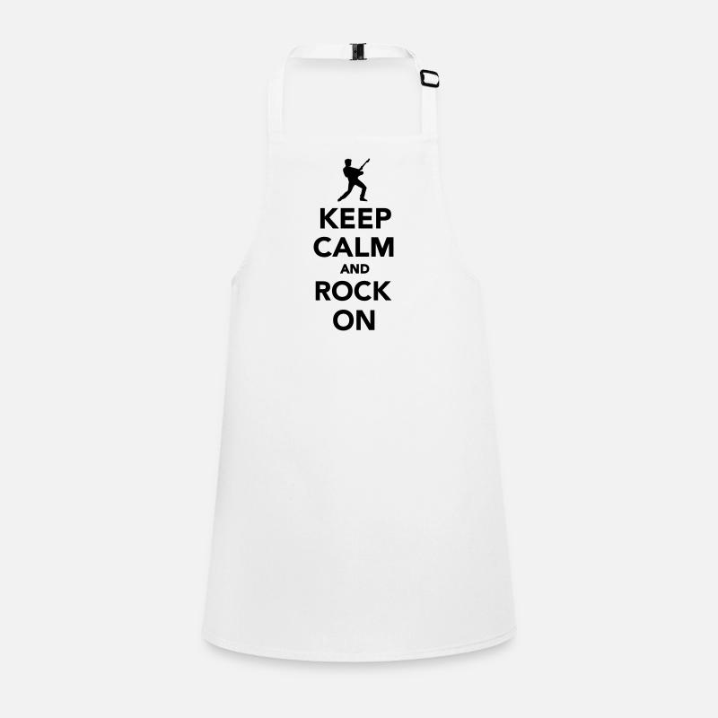 Keep calm and Rock on Children's Apron