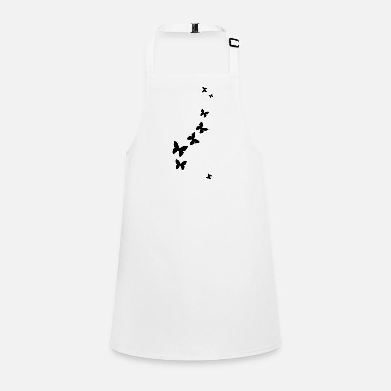 butterflies - Tablier Enfant - blanc