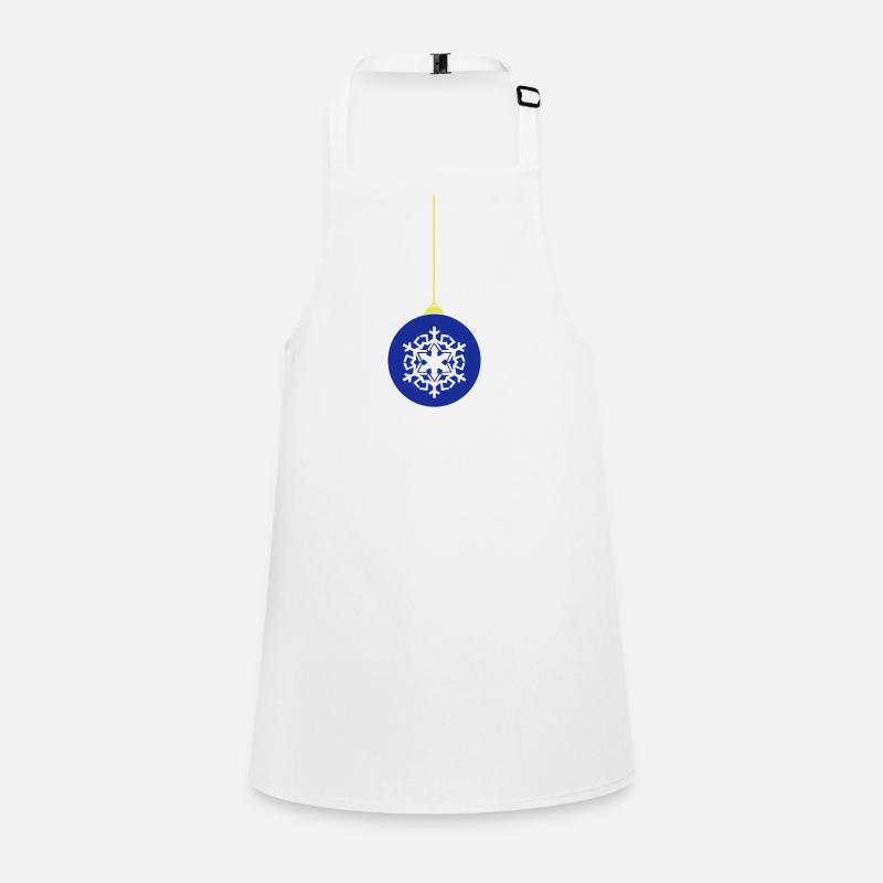 Christmas ball decoration Children's Apron