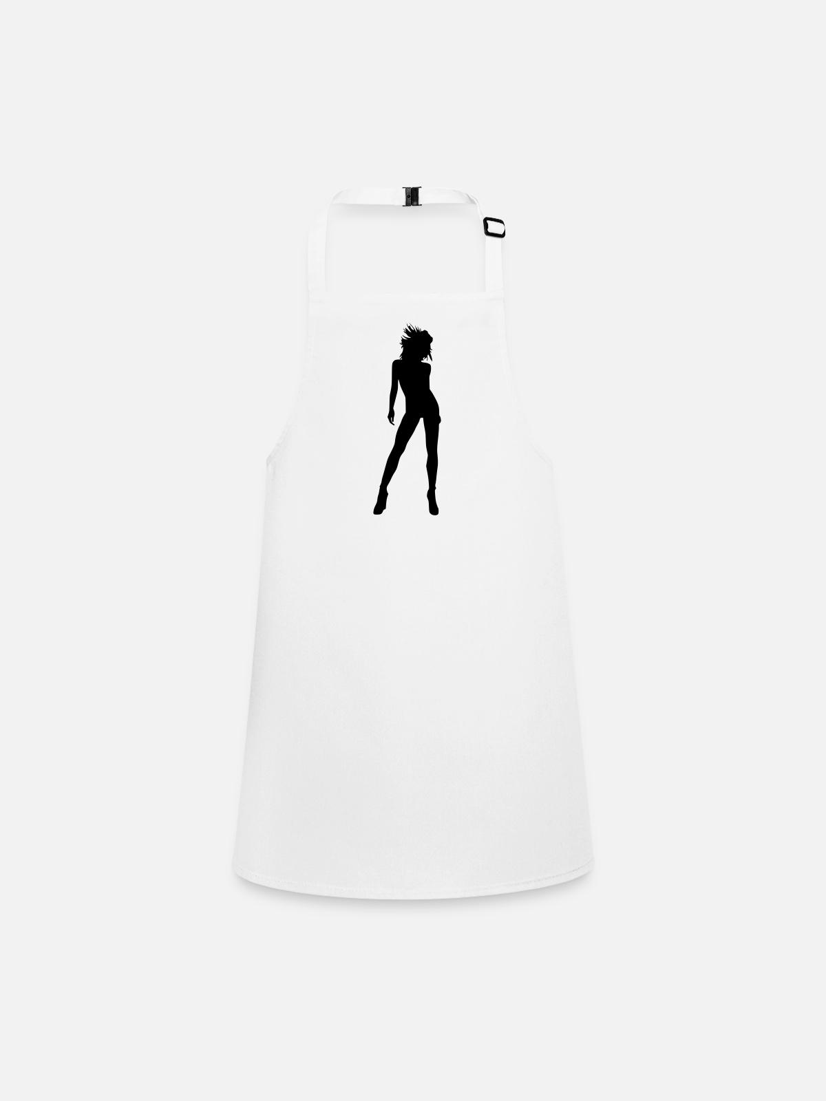danseuse - Tablier Enfant - blanc - Devant