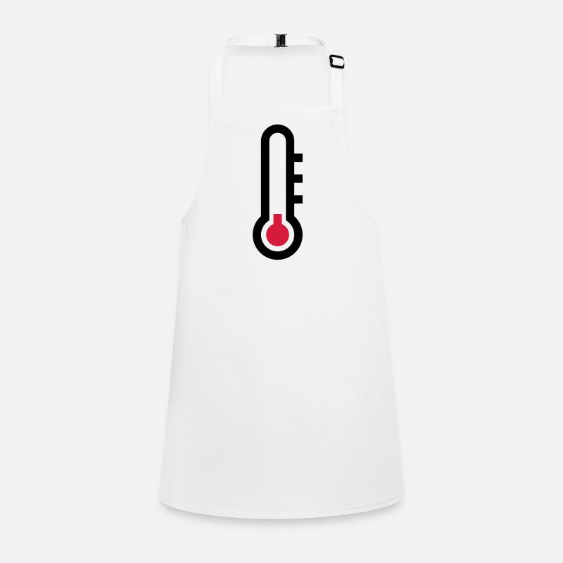 Thermostat temperature icon icon Children's Apron