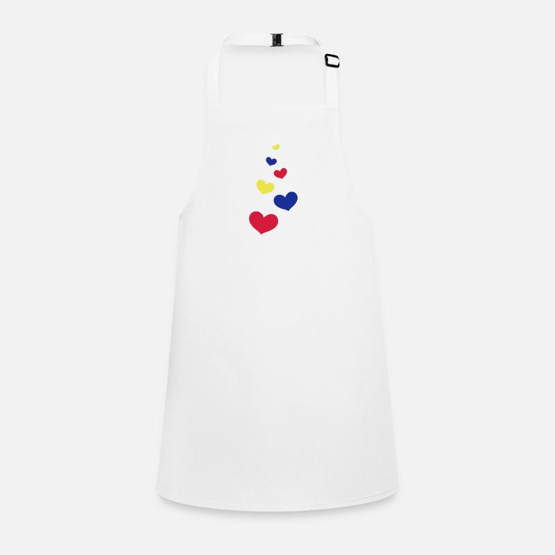Herzen Bunt Liebe Schürze für Kinder
