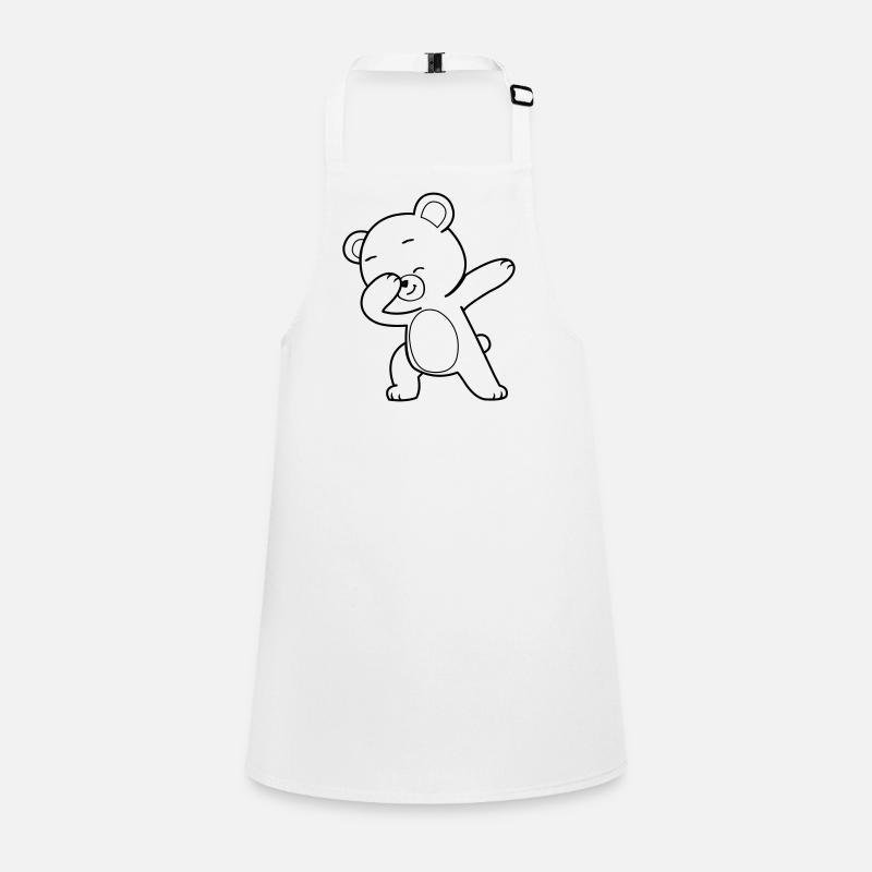 Dabbing Bear Children's Apron