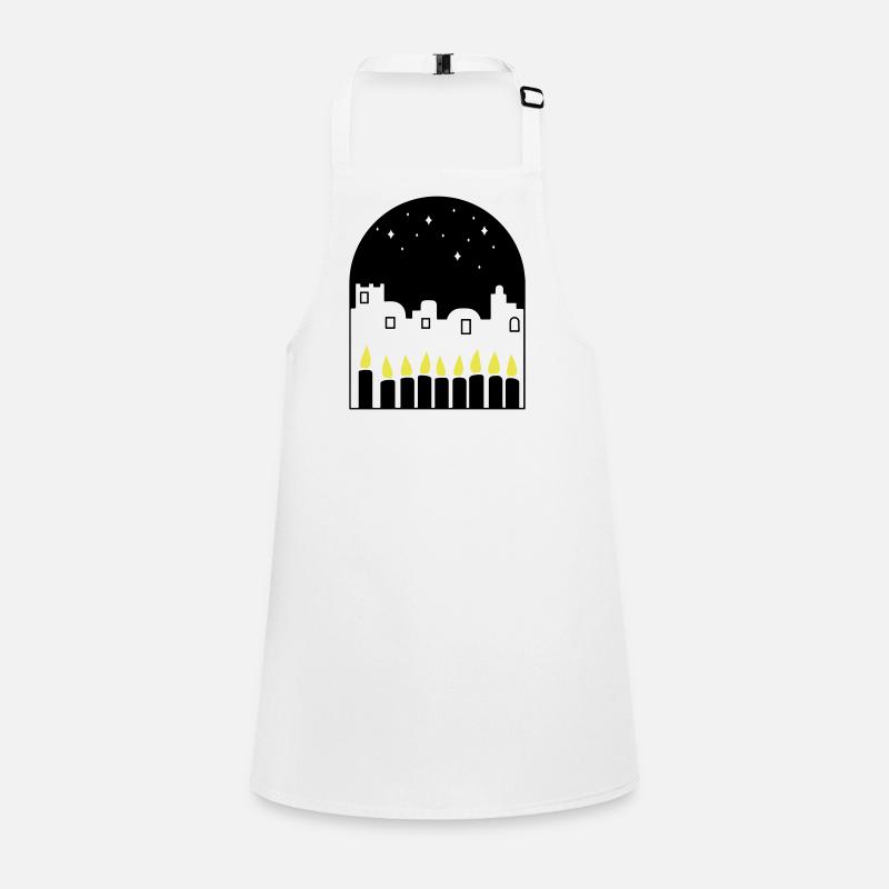 Candles at night Children's Apron