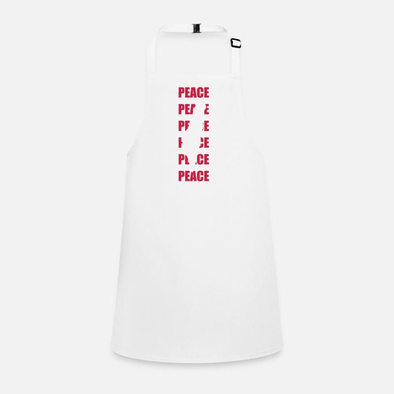 Peace Map Children's Apron