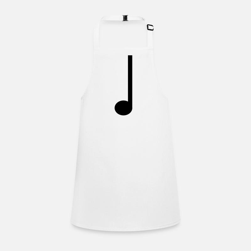 Musique de quart de note Tablier Enfant
