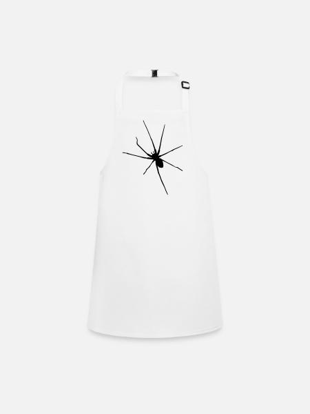 spider spider halloween insect arac vintage - Children's Apron - white - Front