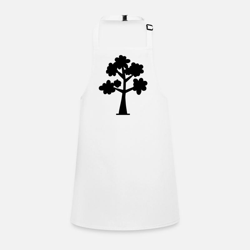 Illustration de plante d’arbre Dessin Idée cadeau Tablier Enfant