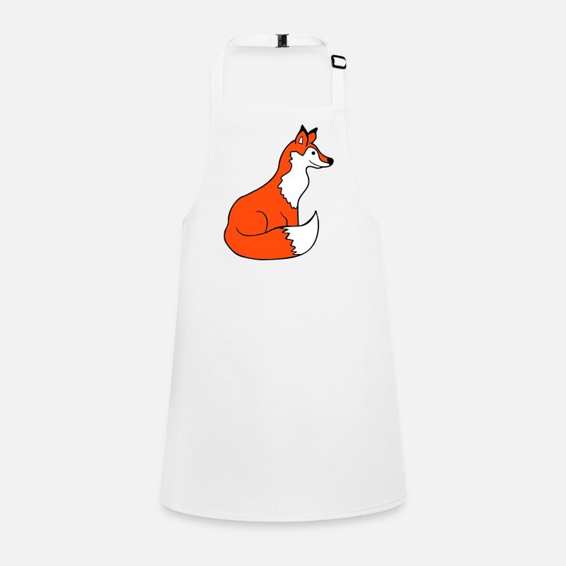 Fox Red Fox Wild Animal Clever Forest Inhabitants Children's Apron