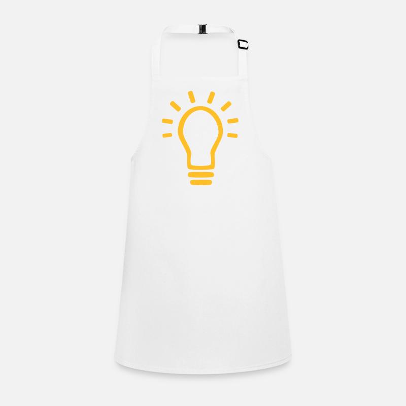 Glühbirne Schürze für Kinder