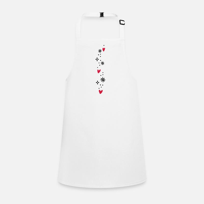 Hearts Glitter Children's Apron