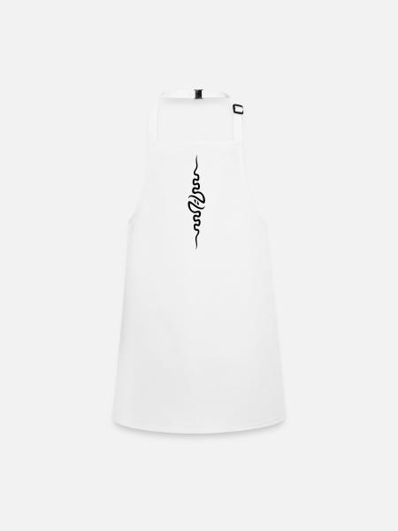 spine_front - Children's Apron - white - Front