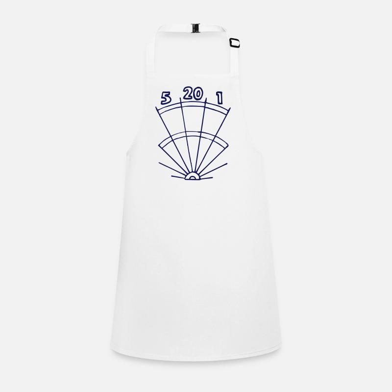 Tops fléchettes (ID: 010004) Tablier Enfant