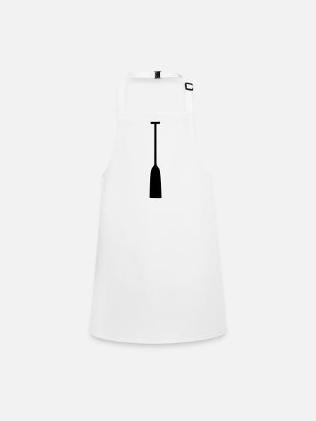 Dragon bateau pagaie dragon boat paddle 1C. - Tablier Enfant - blanc - Devant
