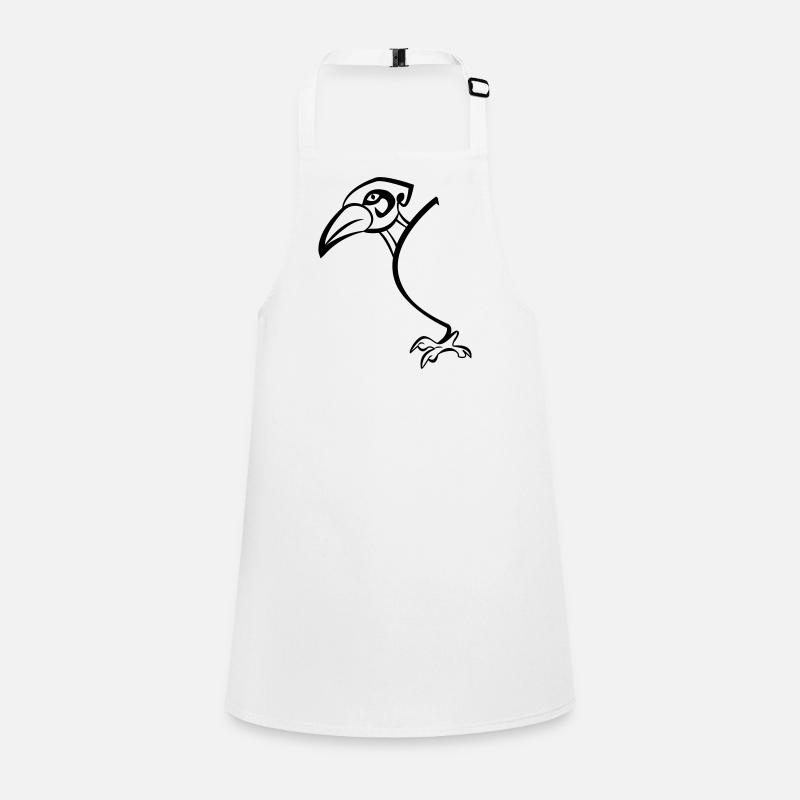 raven half Children's Apron