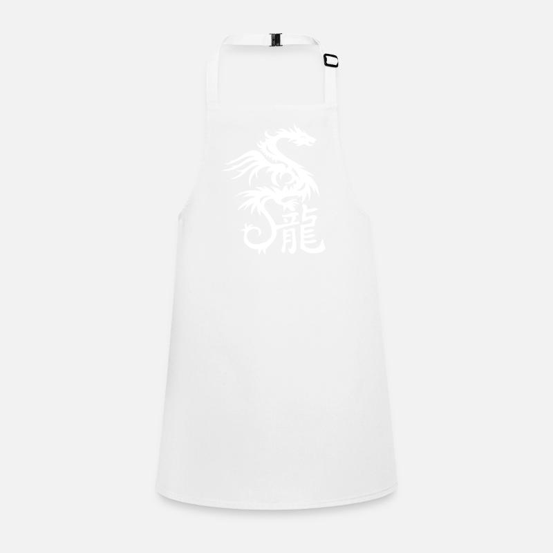 Dragon avec caractères chinois Tablier Enfant