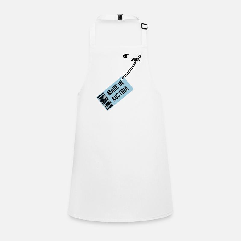 Fait dans le T-shirt Autriche Tablier Enfant