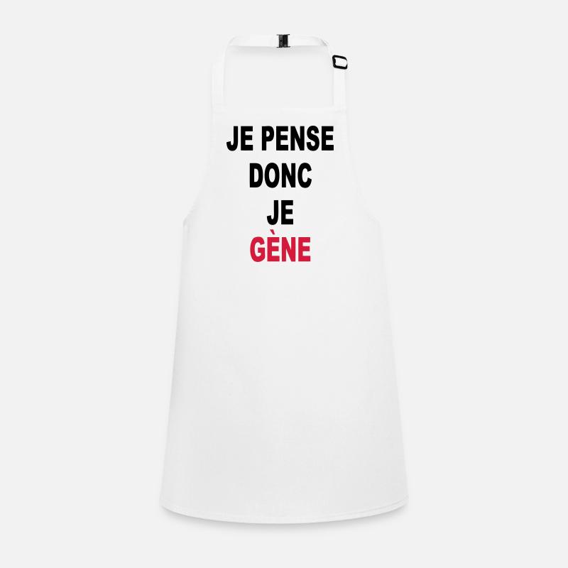 Daher denke ich, ich GENE Schürze für Kinder