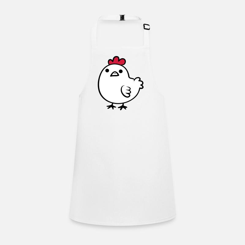 Cartoon Chicken Children's Apron