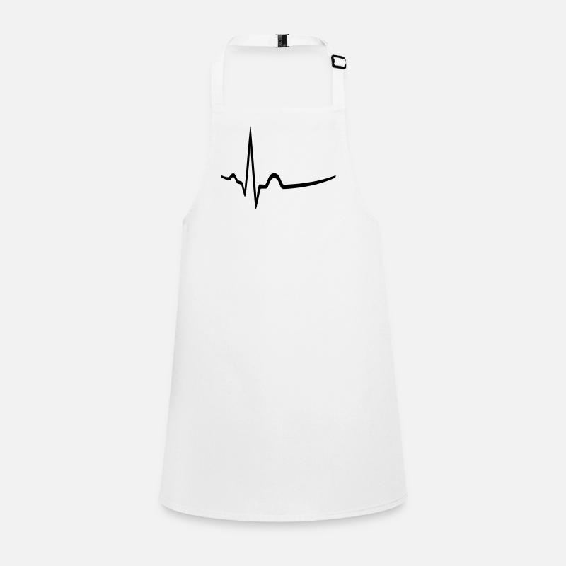 EKG - Sinusrhythmus - Arzt Schürze für Kinder