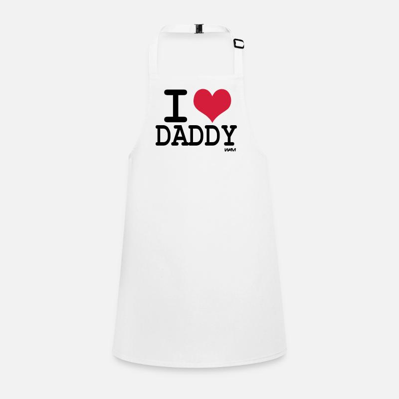 j'aime le papa par wam Tablier Enfant