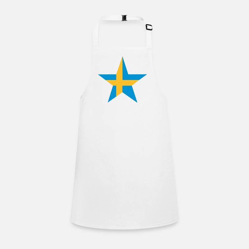 Swedish star Children's Apron