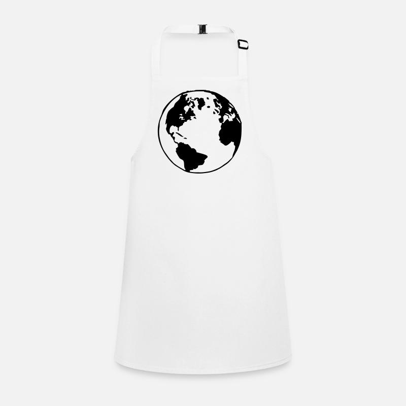 Der Globus Schürze für Kinder