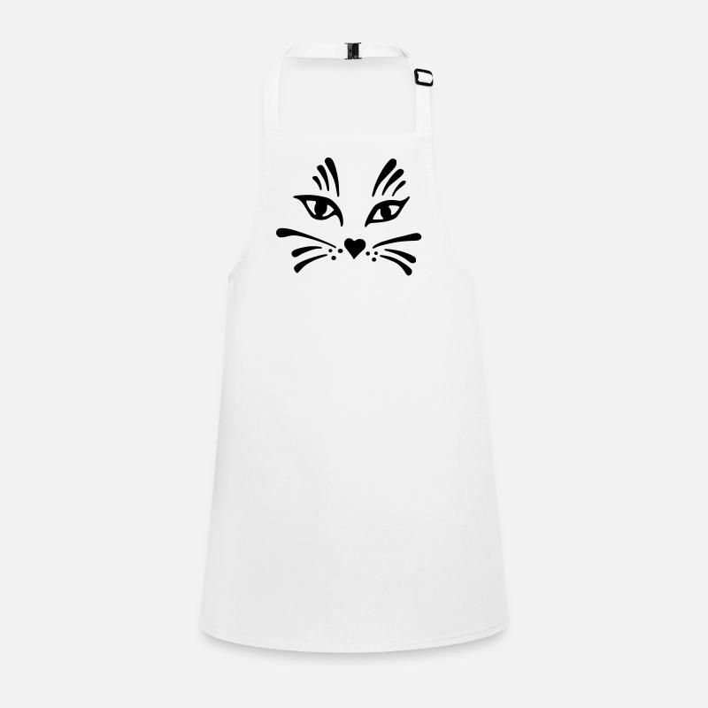 cat flower Children's Apron