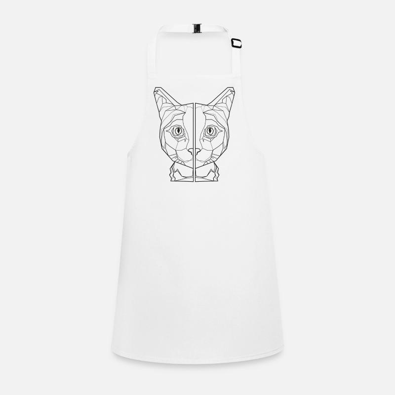 amant de chemise de chat de chat, ami de chat Tablier Enfant