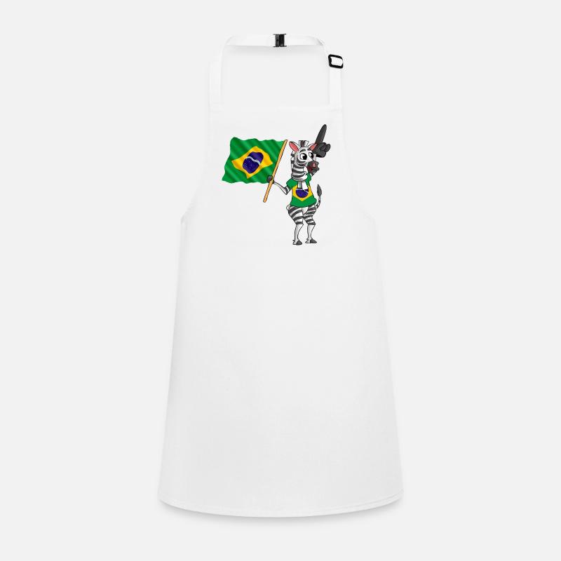 Brésiliens Zebra Tablier Enfant