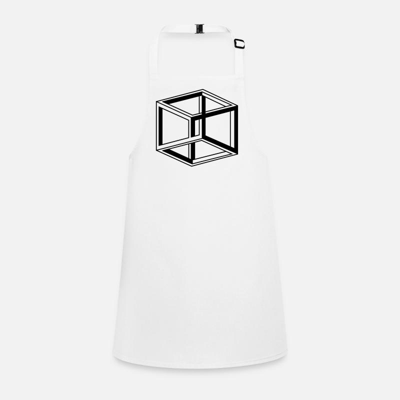 kubus cube escher Schürze für Kinder