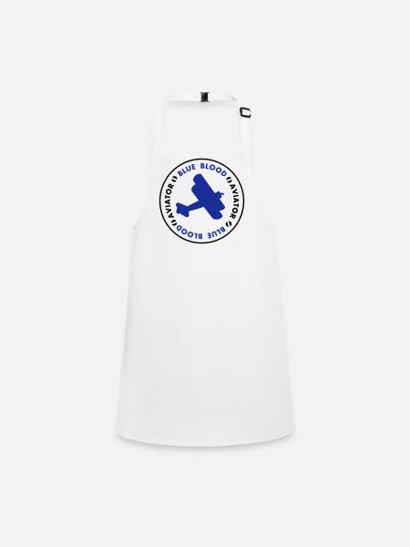 aviator - Children's Apron - white - Front