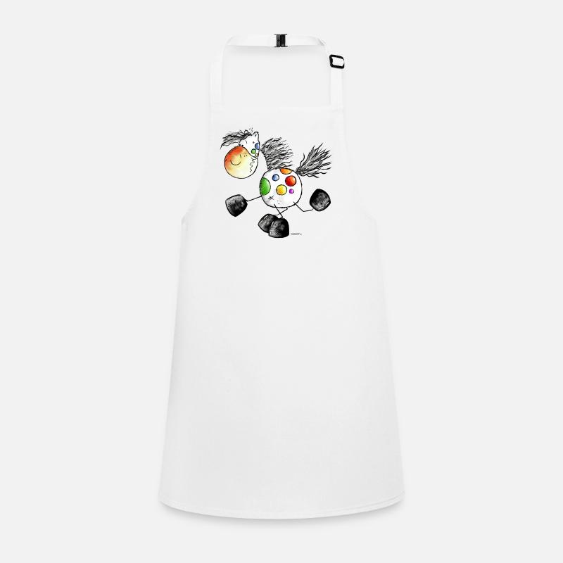 Kunterbuntes Pferd - Pony - Pferde Schürze für Kinder