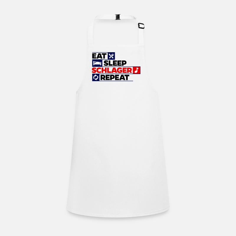 Schlager Repeat Repeat Schlagerfan music Children's Apron