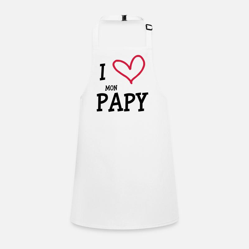 I Love mon Papy Tablier Enfant