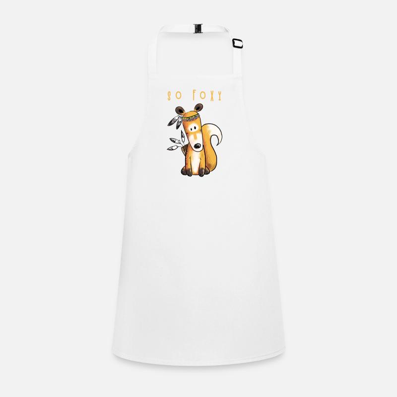 So Foxy Fox en costume d'Indien I Red Fox Tablier Enfant