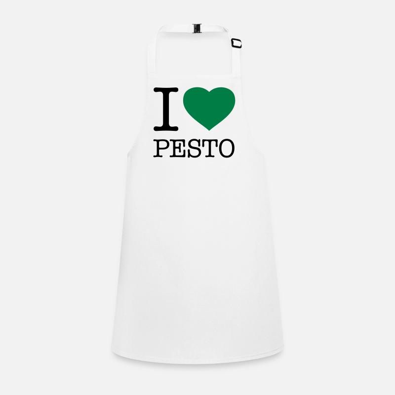 J’AIME LE PESTO Basilic Tablier Enfant