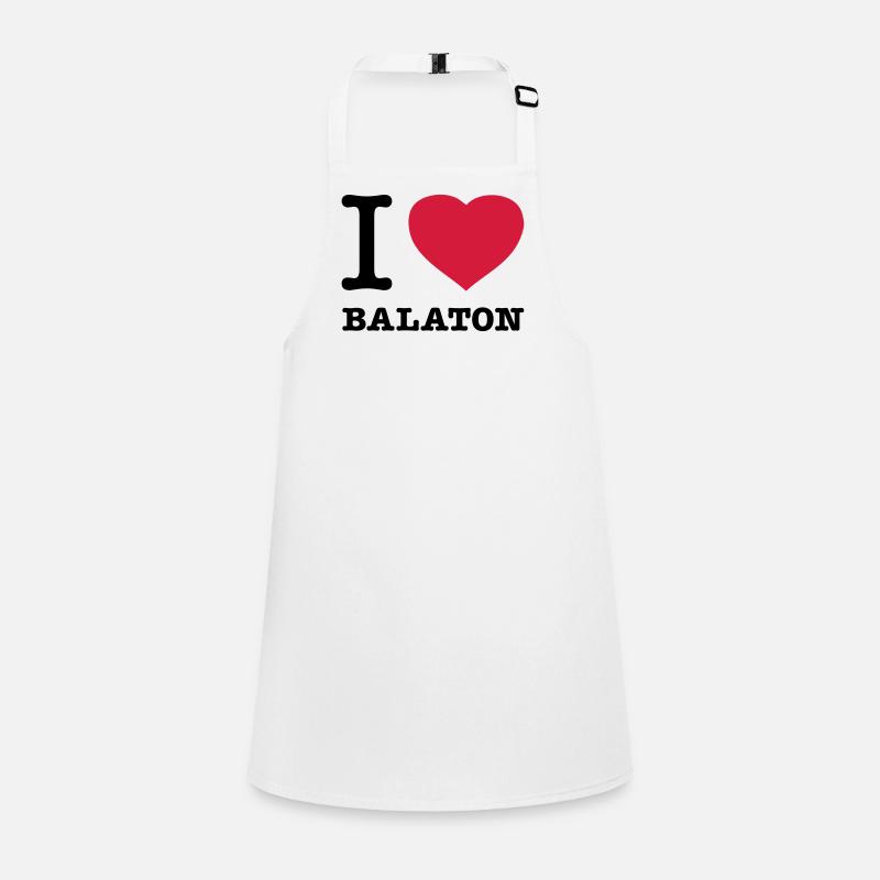I LOVE BALATON Hungary Children's Apron