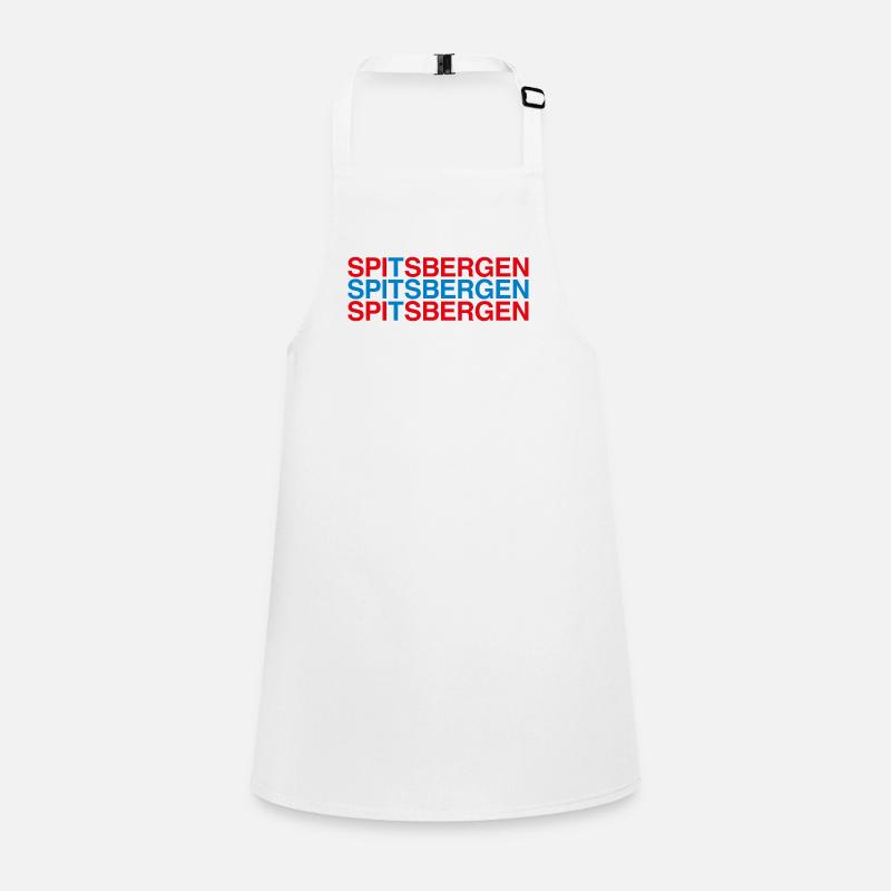 Spitzberg Drapeau norvégien - Norvège Tablier Enfant