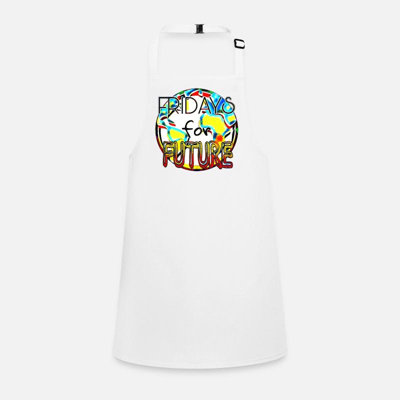 Climate Protection Statement Colour Art Children's Apron