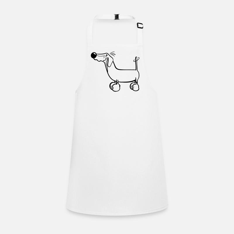 Der Dackel Schürze für Kinder