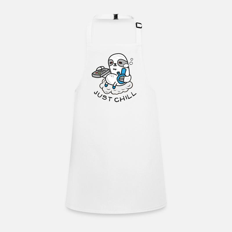 Sloth Sloth Sloth - Comic Drawing - Bong Children's Apron