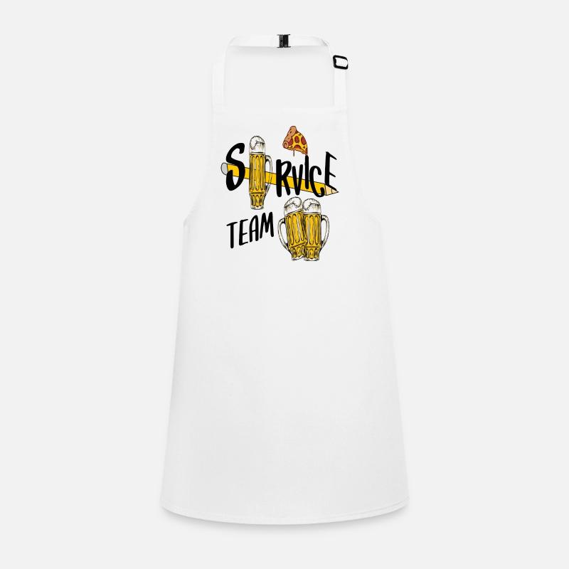 Service team beer Children's Apron