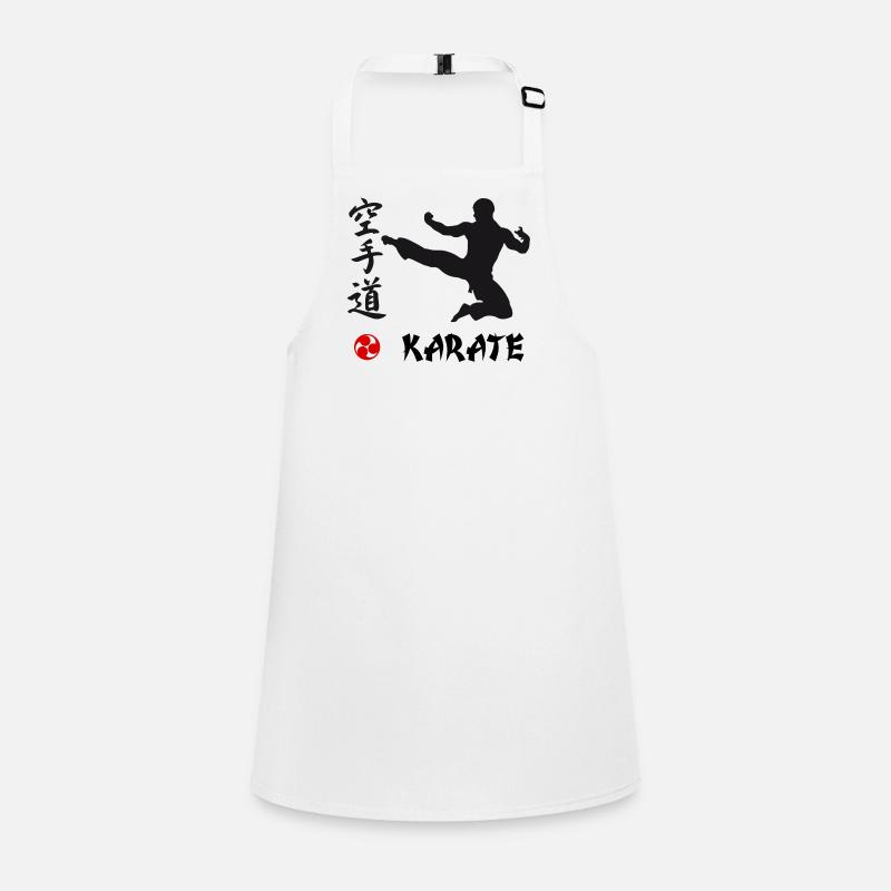 Karaté noir Tablier Enfant