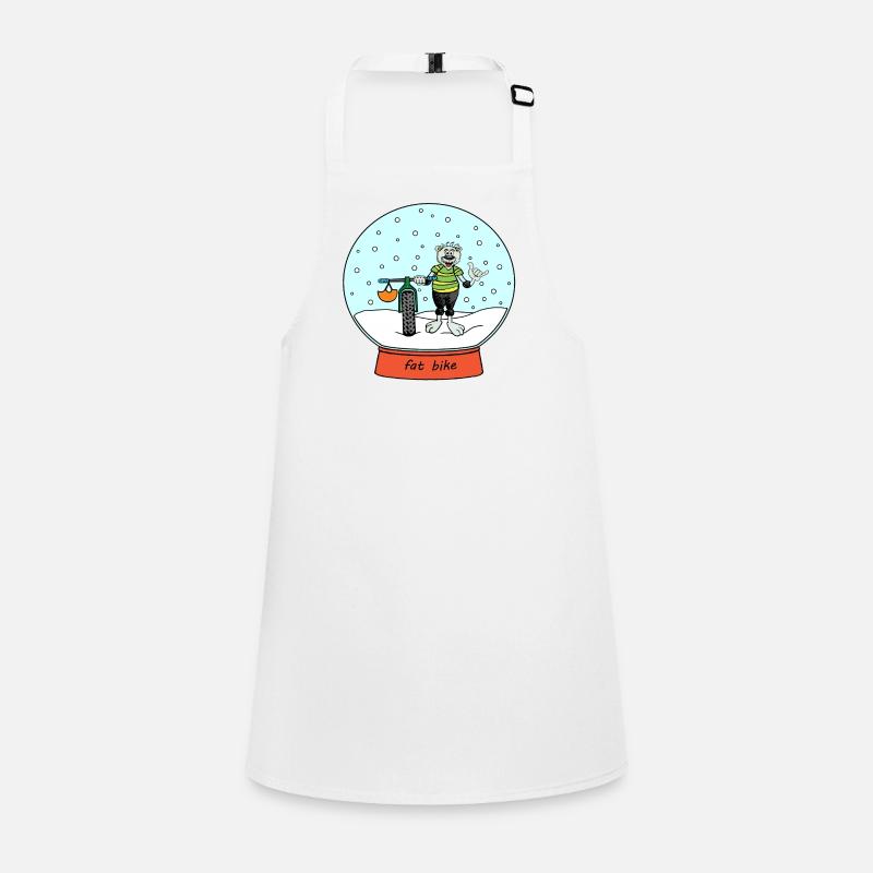 Schneeball Schürze für Kinder