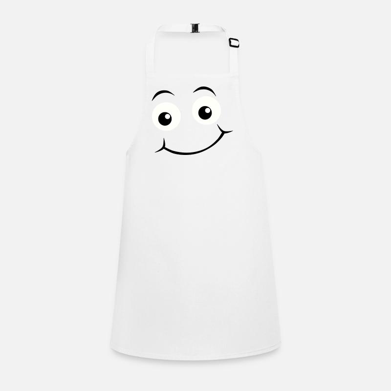 Yeux heureux Emoticon Tablier Enfant
